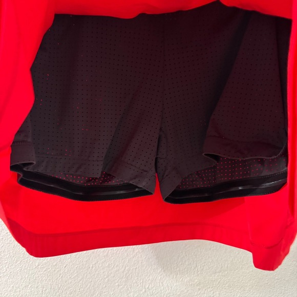 Kinona Long Strides Golf Skort L Red Preppy Tennis Vacation Athletic - Picture 3 of 6